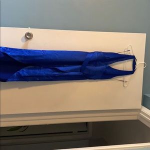 Express Royal Blue halter dress